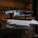 Faca Artesanal Argentina 10” em Aço Inox com Cabo Full Tang – Picanheira Temática com Gravação a Laser - Imagem 5