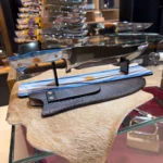 Faca Artesanal Argentina 10” em Aço Inox com Cabo Full Tang – Picanheira Temática com Gravação a Laser - Imagem 4